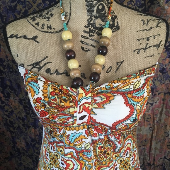 ☀️BOHO maxi dress 🌻🧡 - Picture 6 of 7